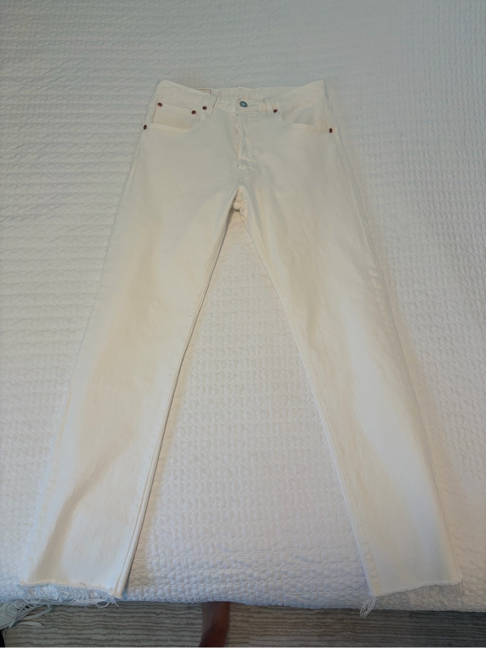 Levi’s premium 501 ‘93 white men’s jeans 31×34